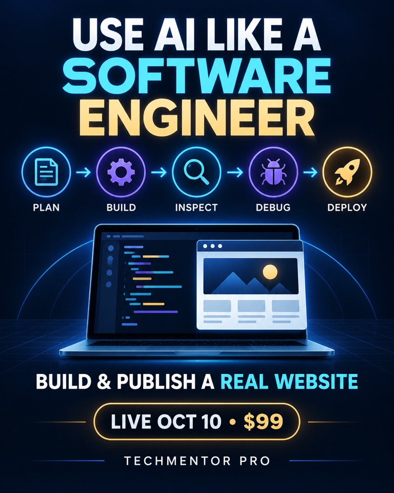 Use AI like a software engineer: plan, build, inspect, debug, and deploy